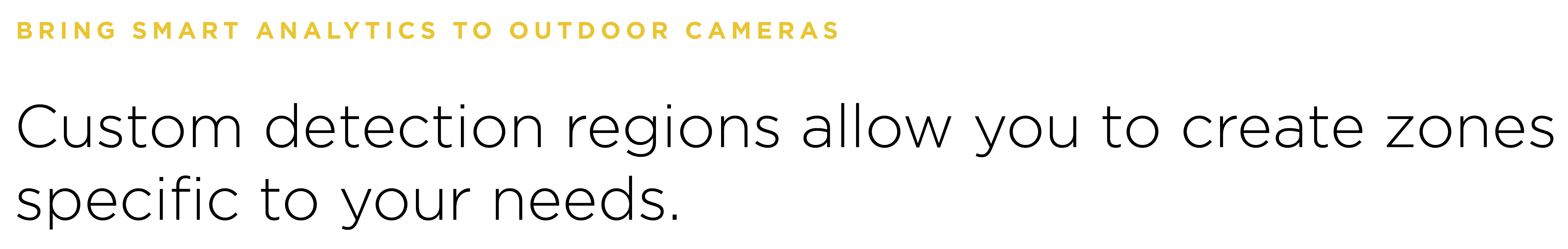 AP bring smart analytics to outdoor cameras