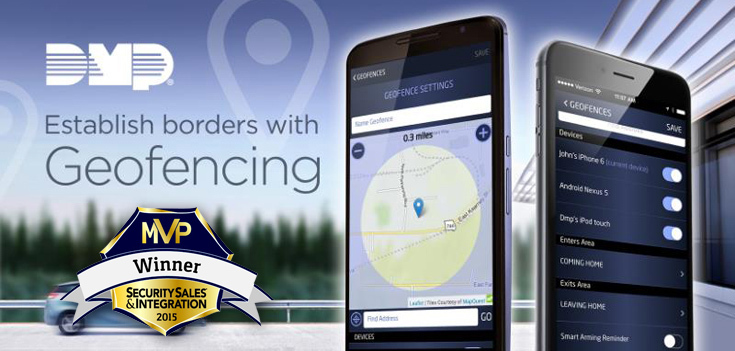 DMP Virtual Keypad App™ Offers Smart Arming Reminders & Favorite Activations