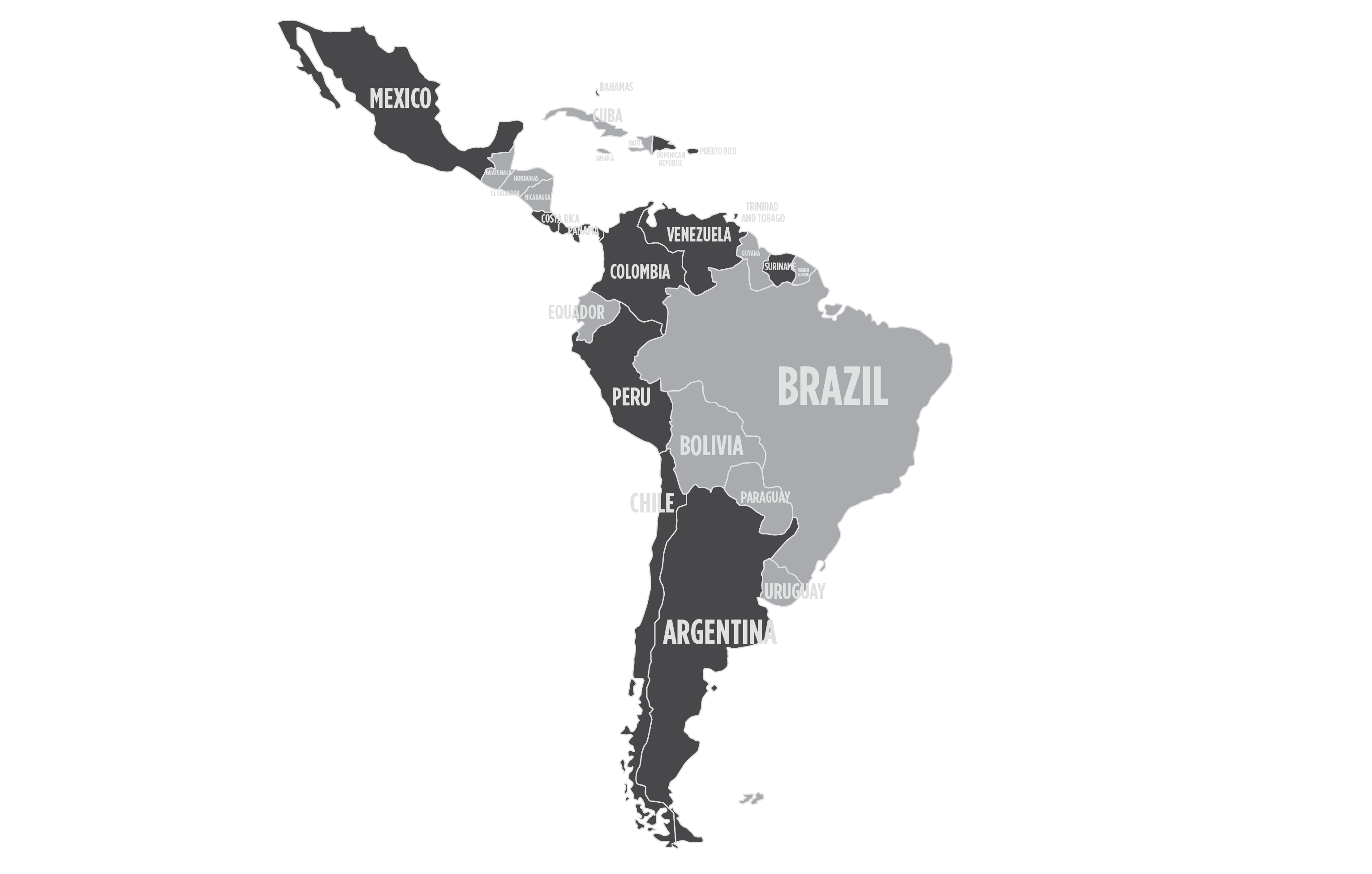 International Map - Latin America