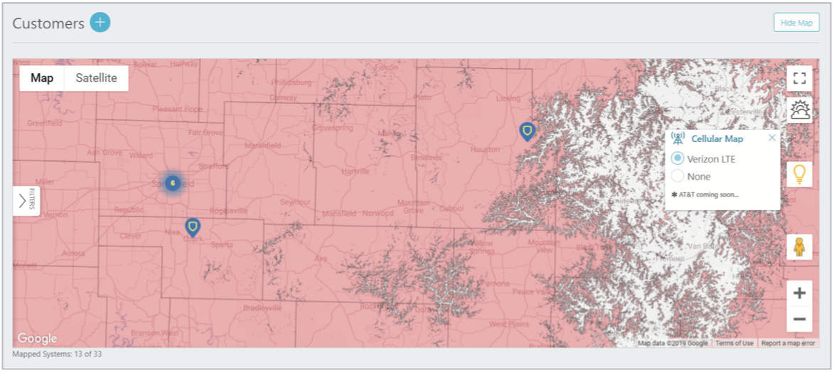 Verizon Cellular Coverage Map Now - Verizon Cellular Coverage Map 
