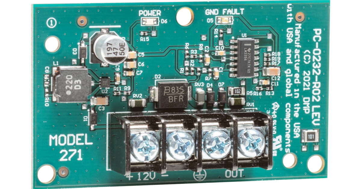 271 Ground Fault Detection Module