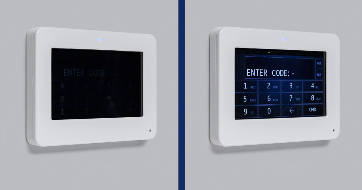 HighSecurity Touchscreen Keypad