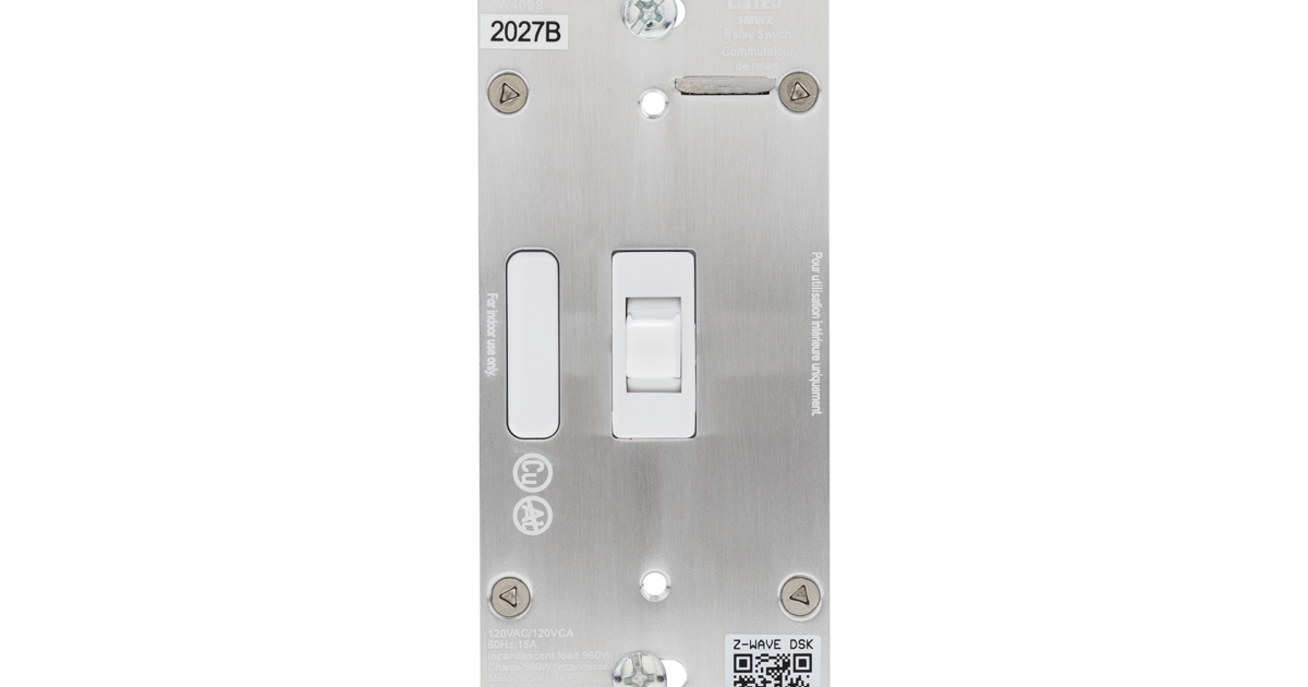 Z-14319 Z-Wave Switch, Toggle On/Off | DMP.com